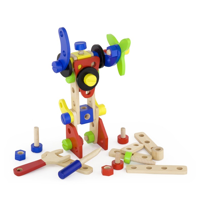 Set de constructie cu 68 de piese